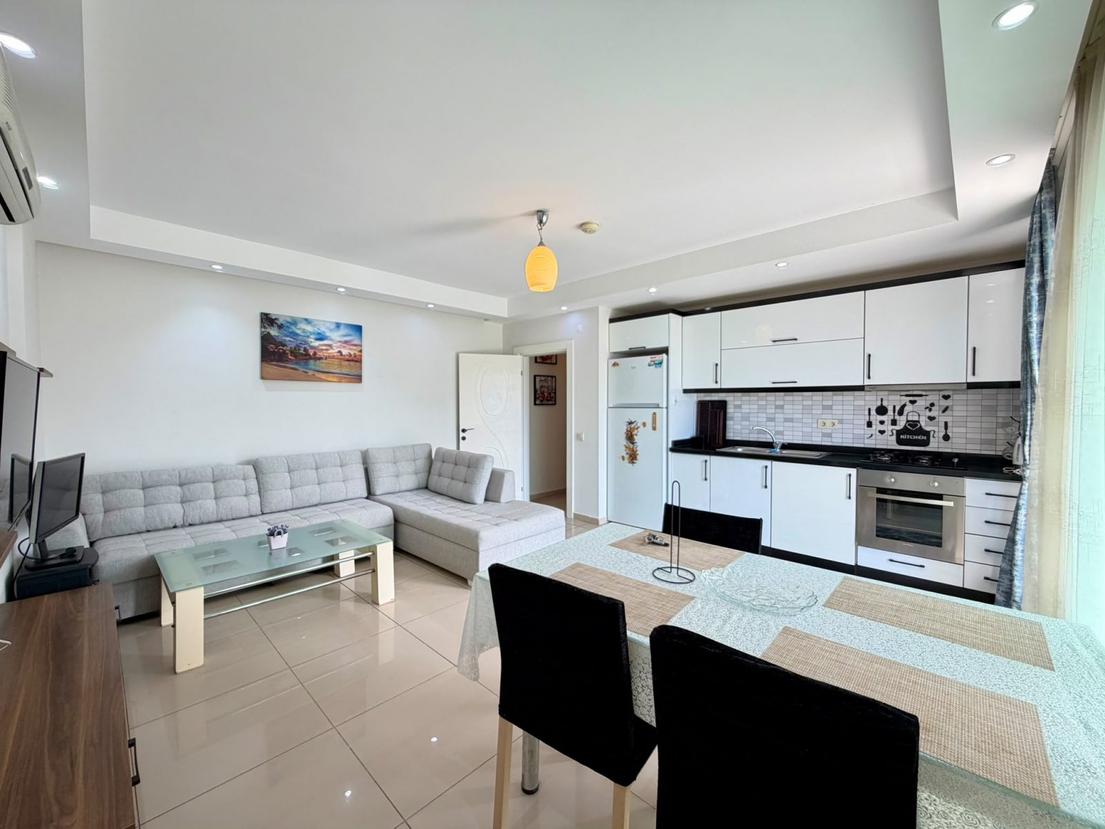 Просторная квартира 1+1 в 150 метрах от моря - Фото 9
