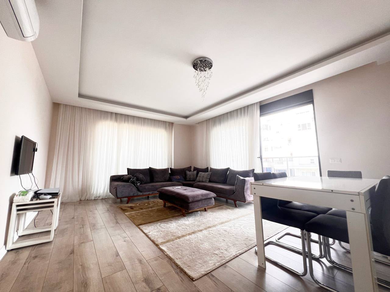 Просторная квартира 2+1 в 300 метрах от моря в районе Тосмур - Фото 12