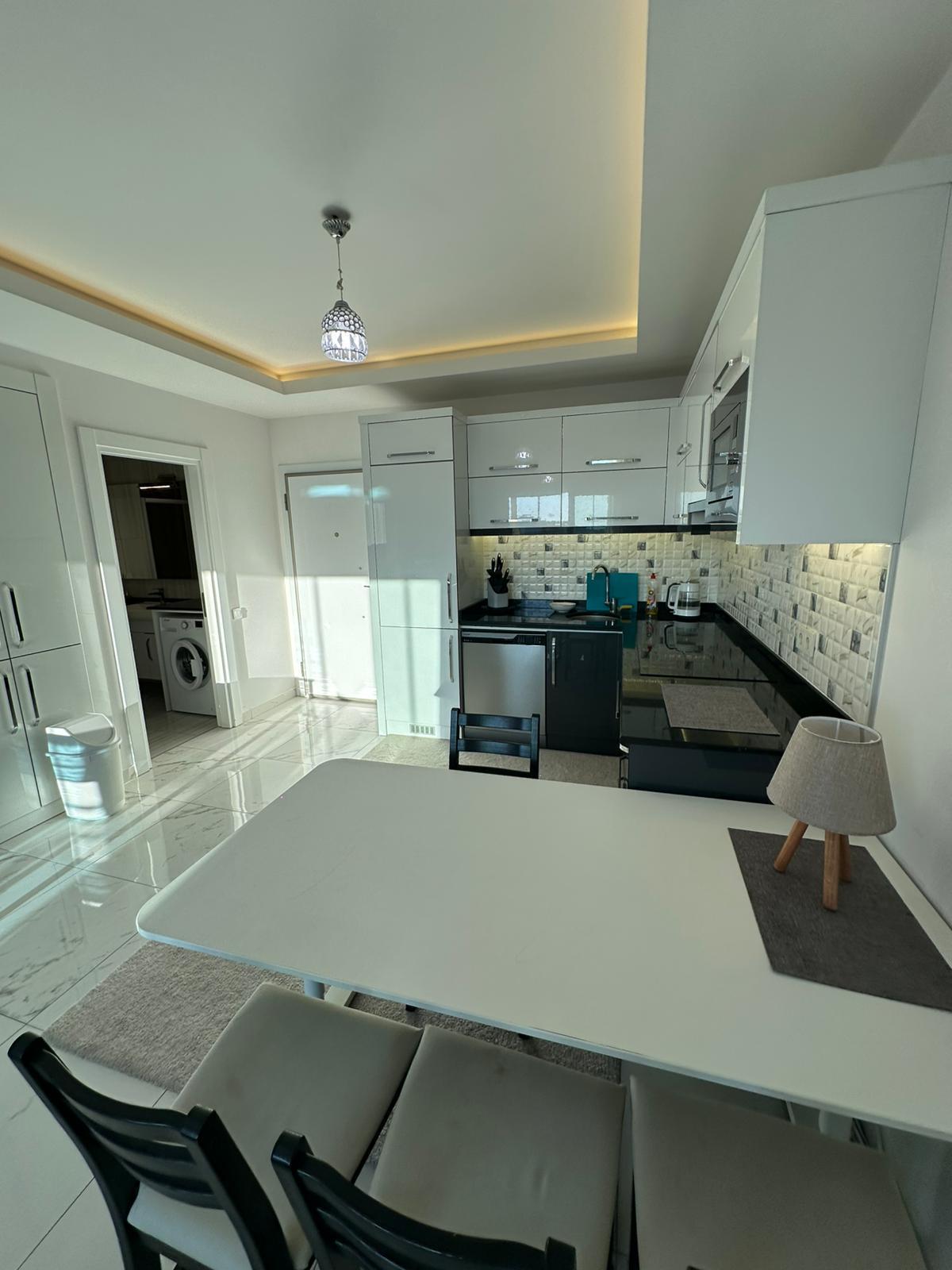 Просторная квартира 1+1 в 350 метрах от моря в Махмутларе - Фото 7
