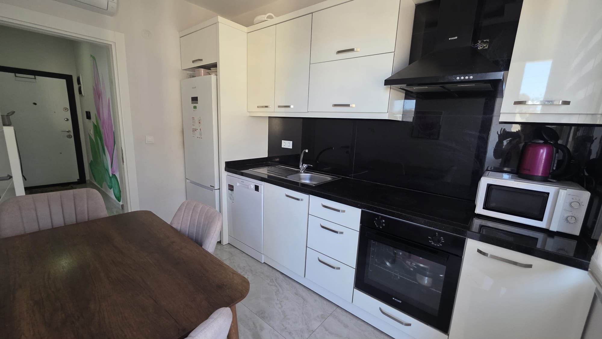 Меблированная квартира 2+1 в центре Аланьи в 550 метрах от моря - Фото 11