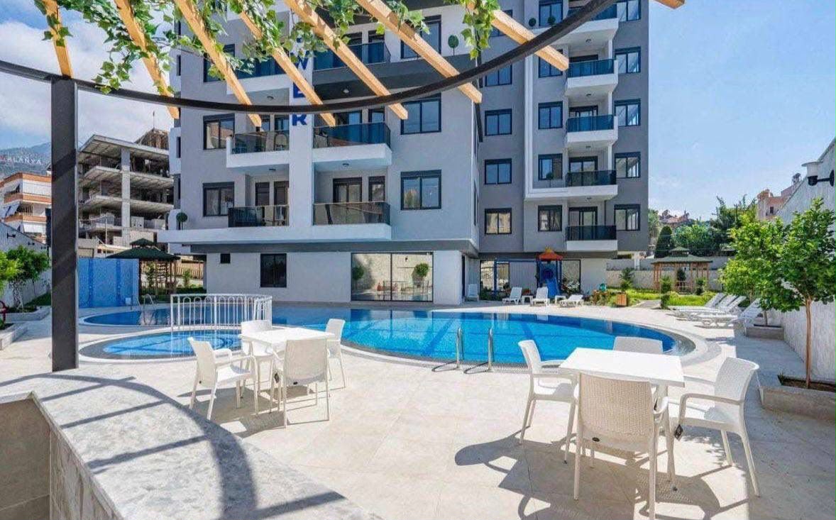 Меблированная квартира 2+1 в центре Аланьи в 550 метрах от моря - Фото 2