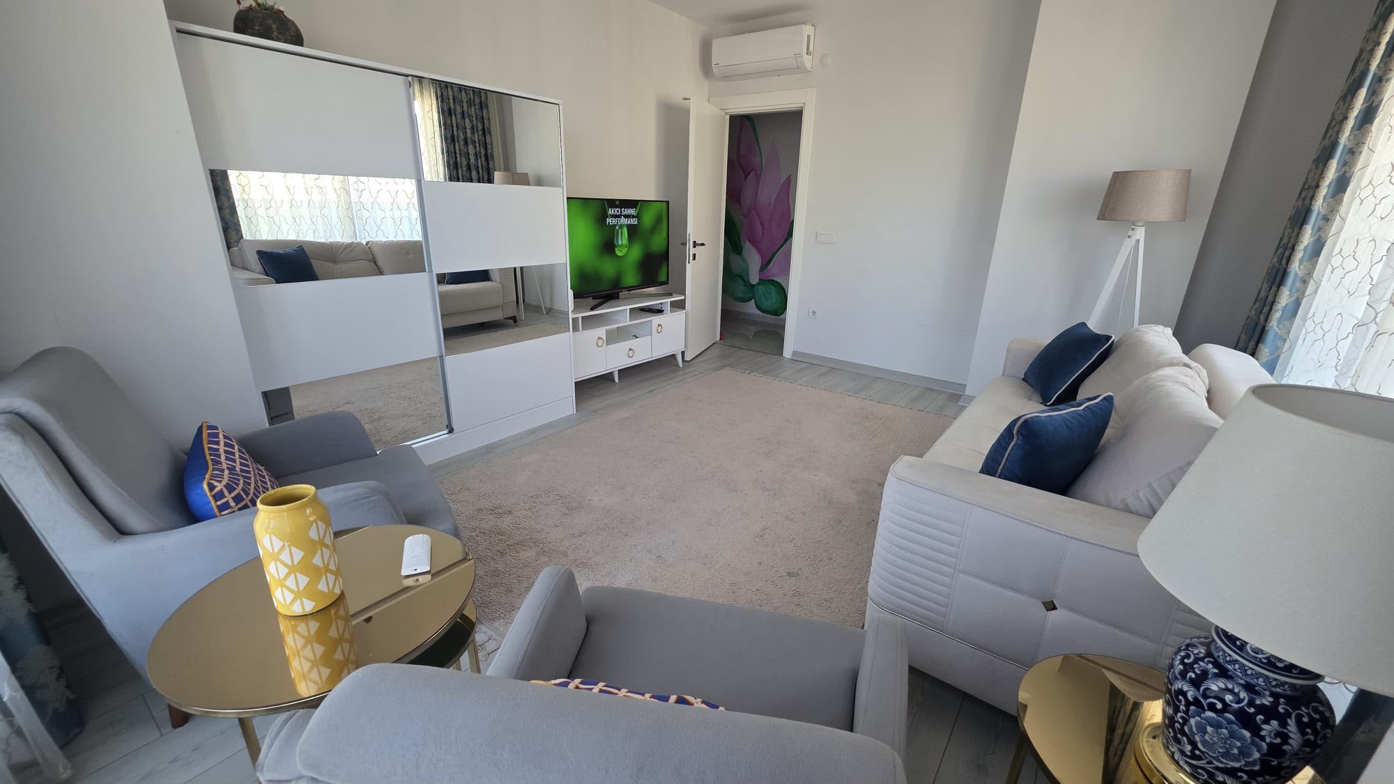 Меблированная квартира 2+1 в центре Аланьи в 550 метрах от моря - Фото 8