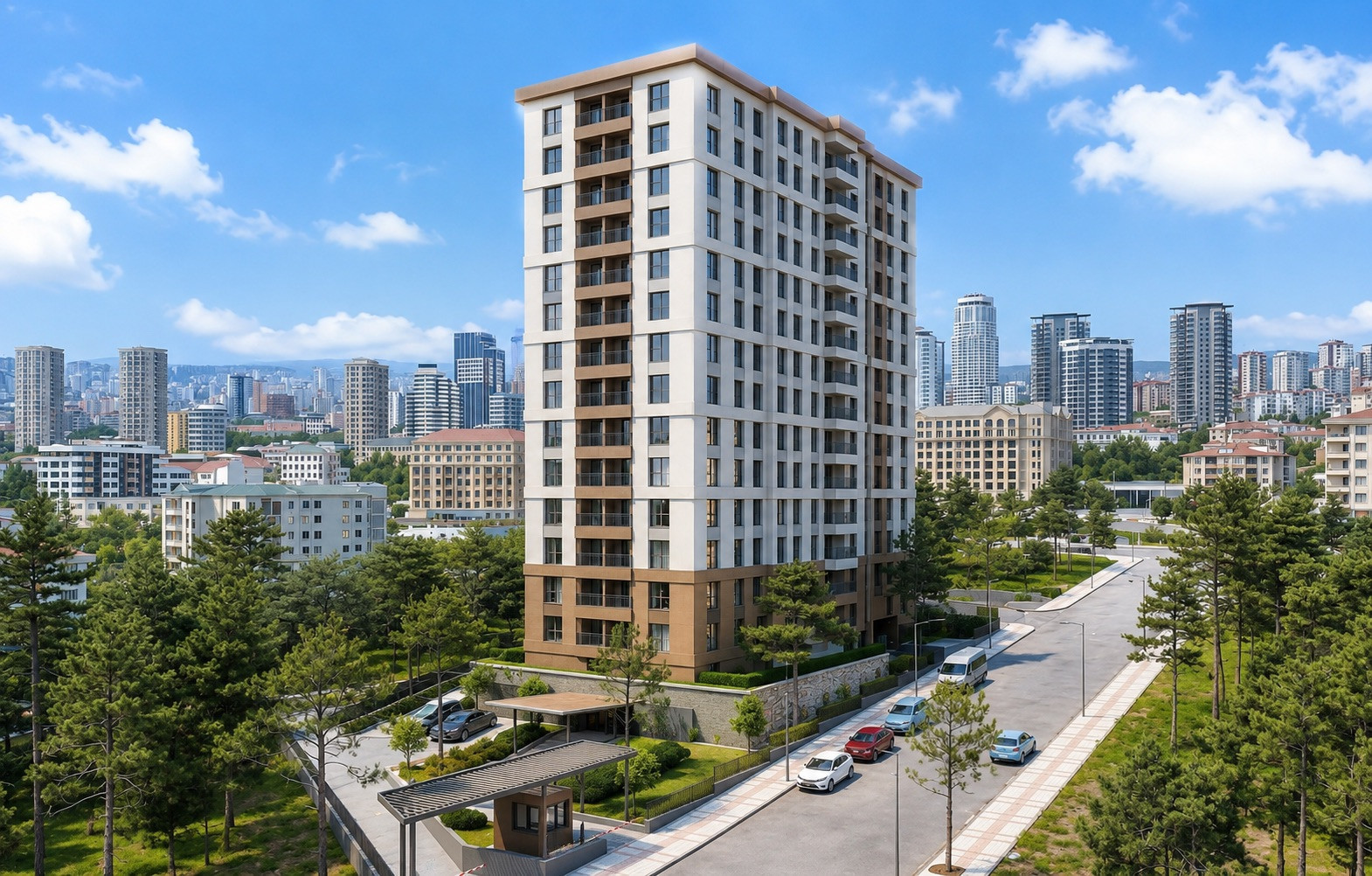 Квартира 3+1 площадью 140 м² от застройщика в Багджыларе