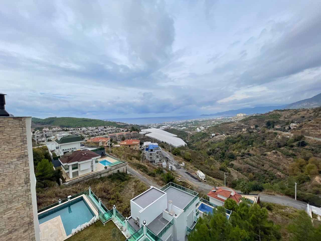 Вилла с панорамным видом на море в Каргыджаке - Фото 12