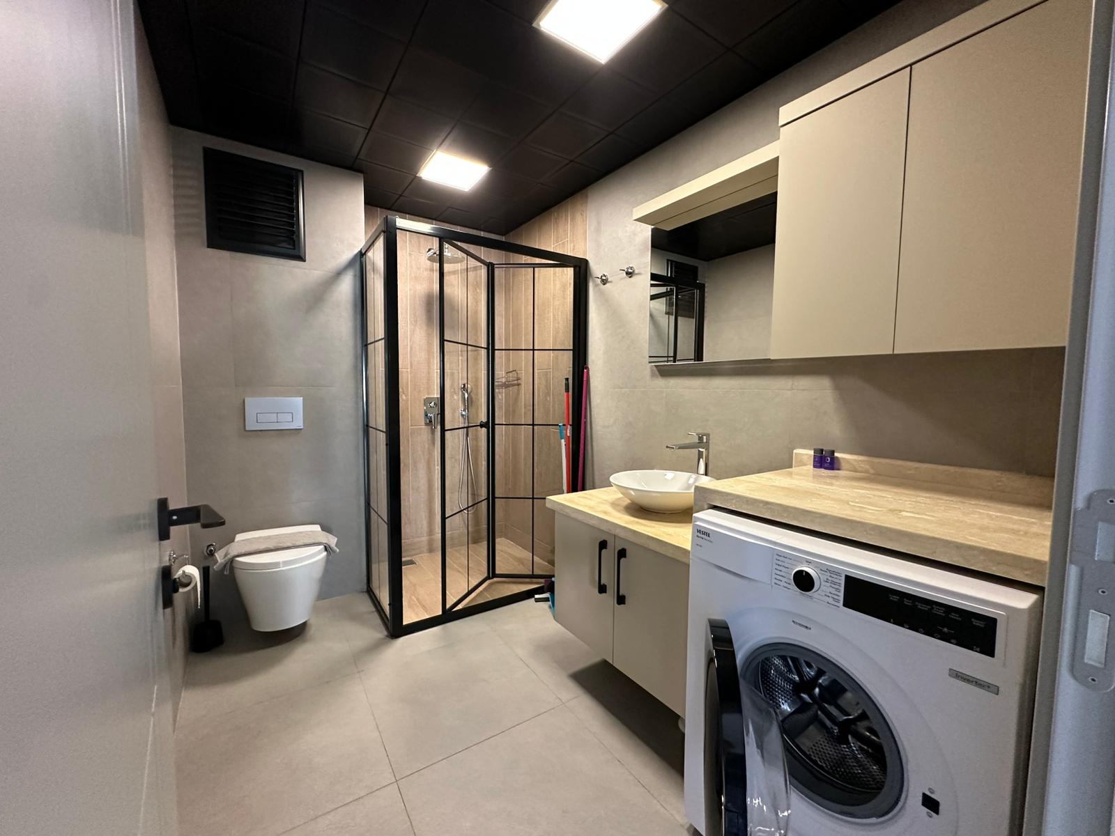 Квартира 2+1 с мебелью в 200 метрах от моря в центре Аланьи - Фото 12