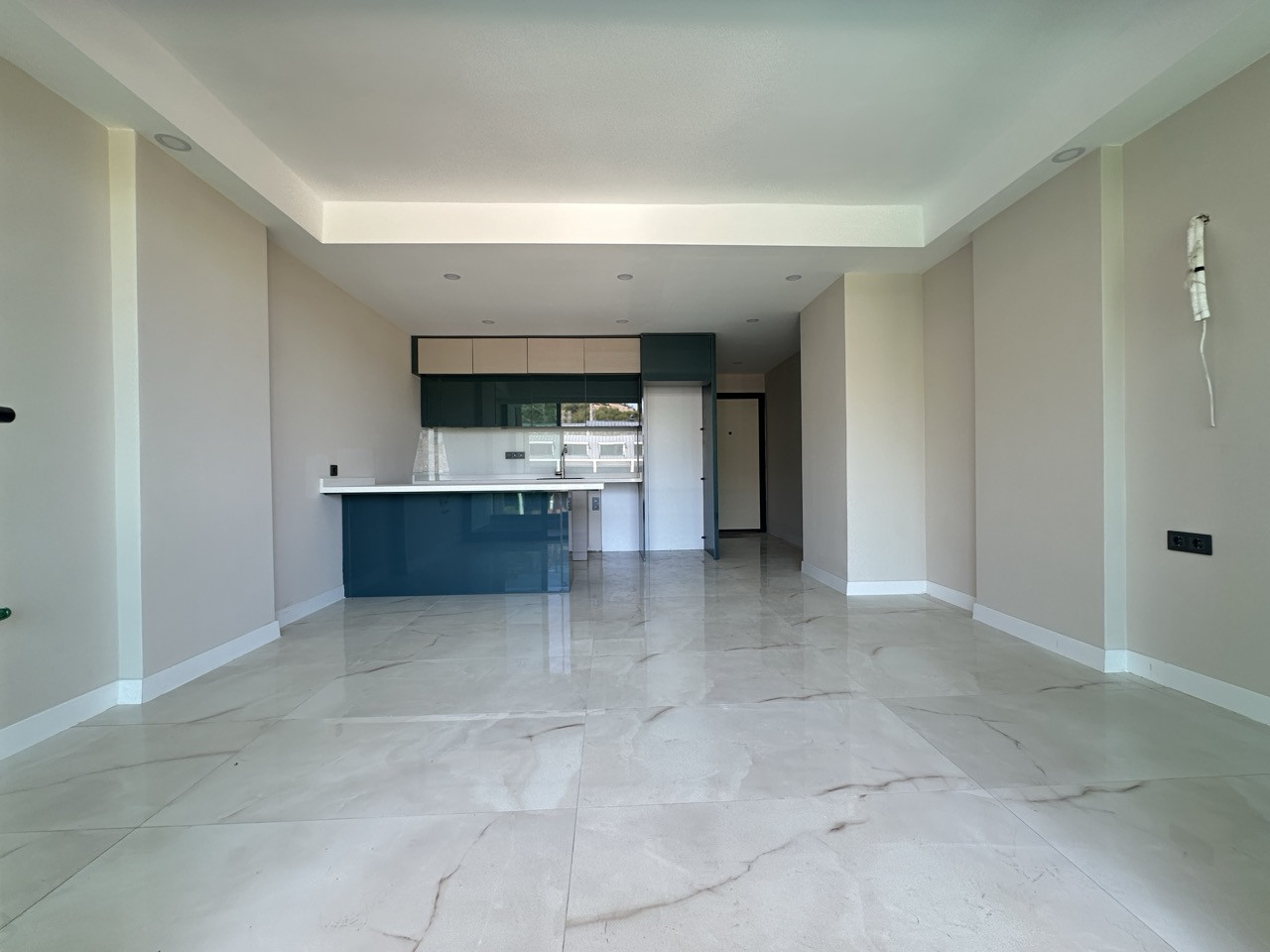 Дуплекс 2+1 в 350 метрах от моря в Конаклы - Фото 16