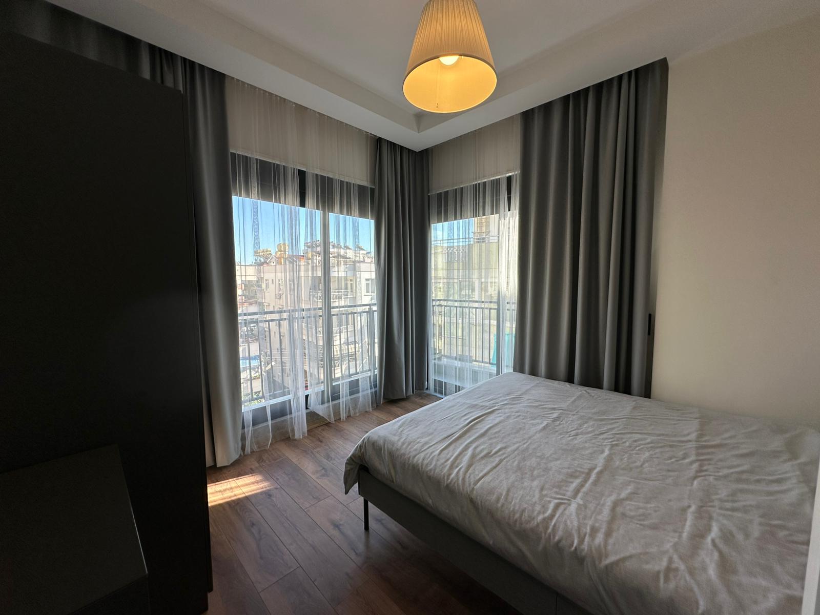 Квартира 2+1 с мебелью в 200 метрах от моря в центре Аланьи - Фото 10