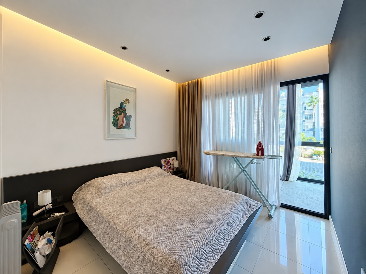 Меблированная квартира 1+1 площадью 70 м² в 150 м от пляжа в Оба - Фото 13