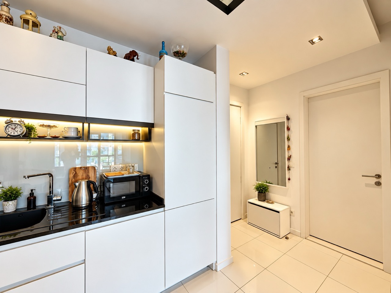 Меблированная квартира 1+1 площадью 70 м² в 150 м от пляжа в Оба - Фото 11