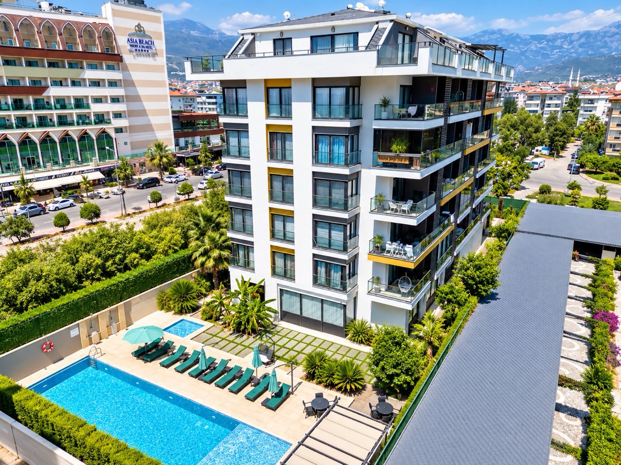 Меблированная квартира 1+1 площадью 70 м² в 150 м от пляжа в Оба - Фото 4