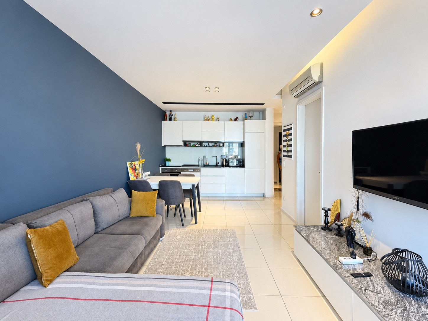 Меблированная квартира 1+1 площадью 70 м² в 150 м от пляжа в Оба - Фото 10