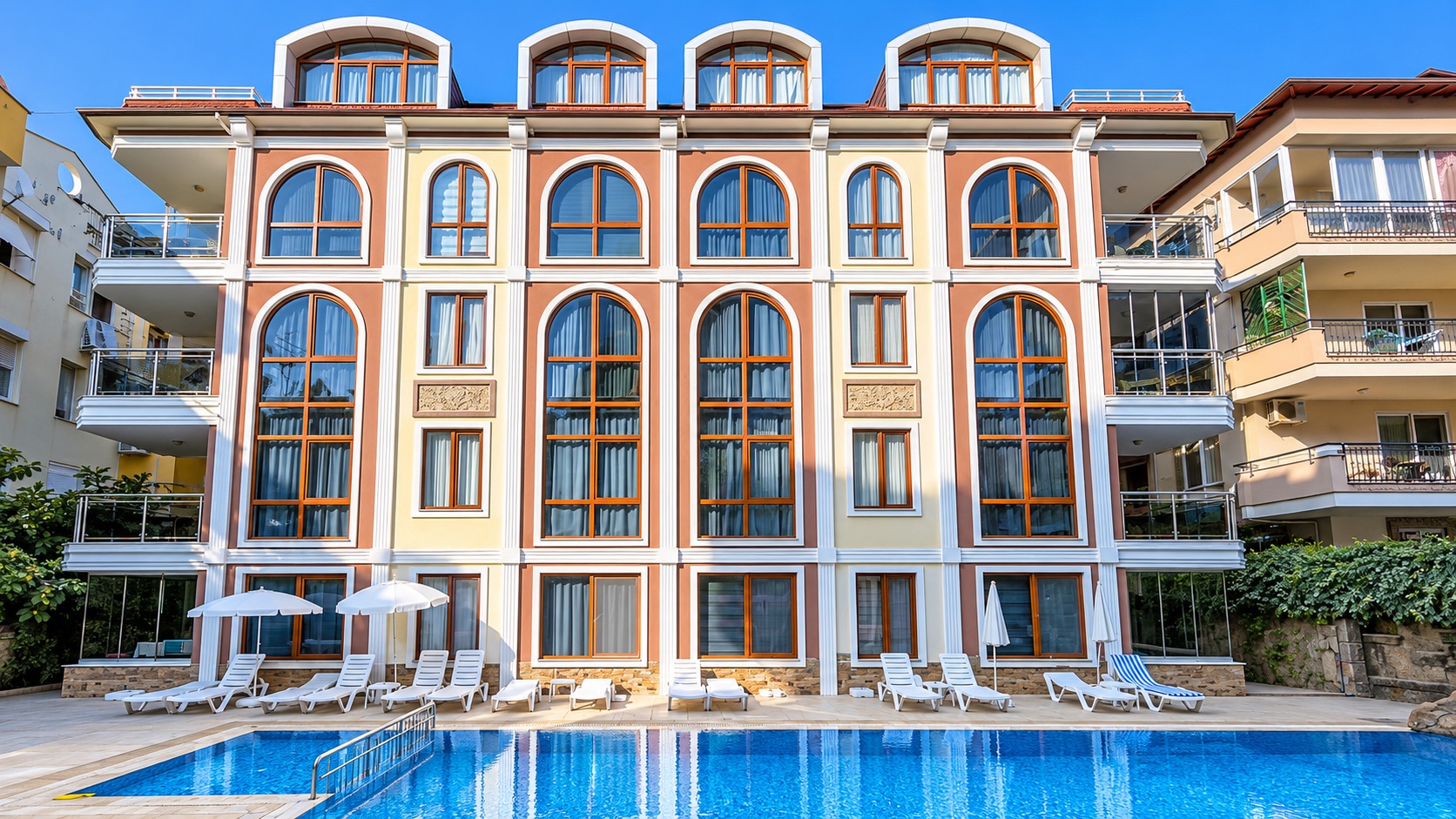 Просторная квартира 1+1 площадью 70 м² в 300 м от пляжа в Оба - Фото 3