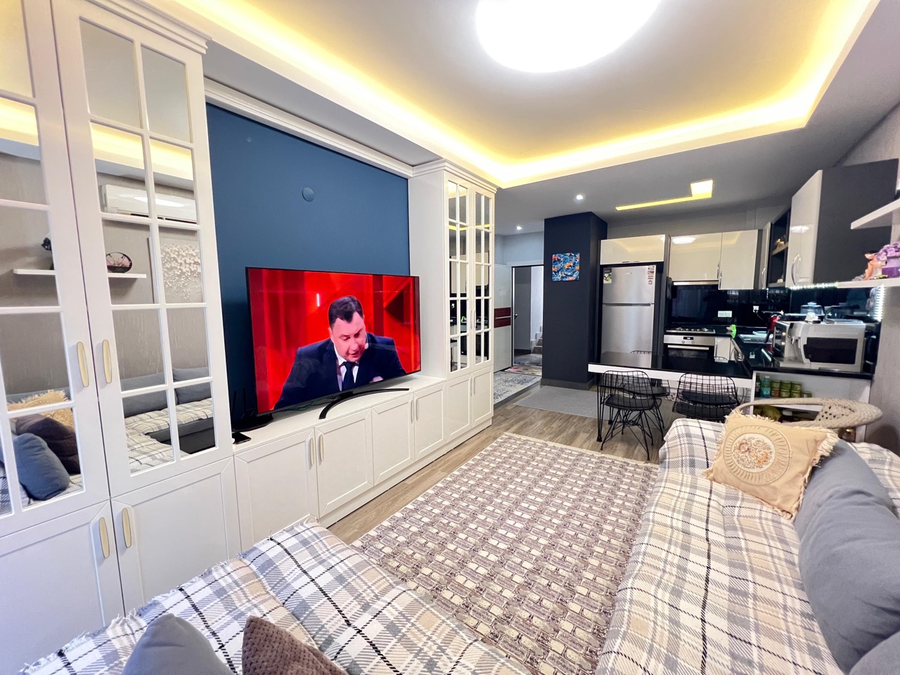 Меблированная квартира 1+1 в 300 метрах от пляжа в Махмутларе - Фото 11