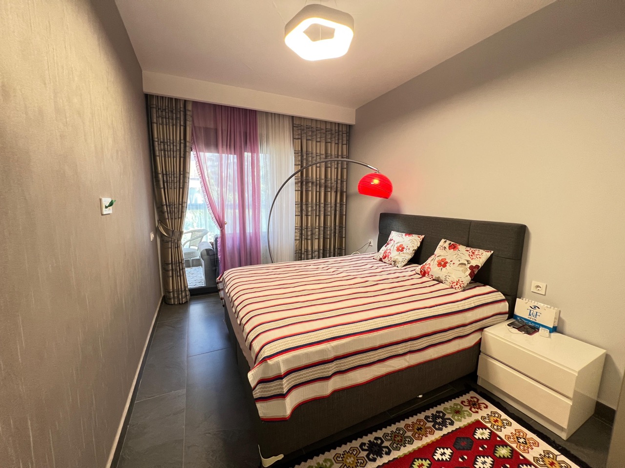 Меблированная квартира 1+1 в 300 метрах от пляжа в Махмутларе - Фото 18