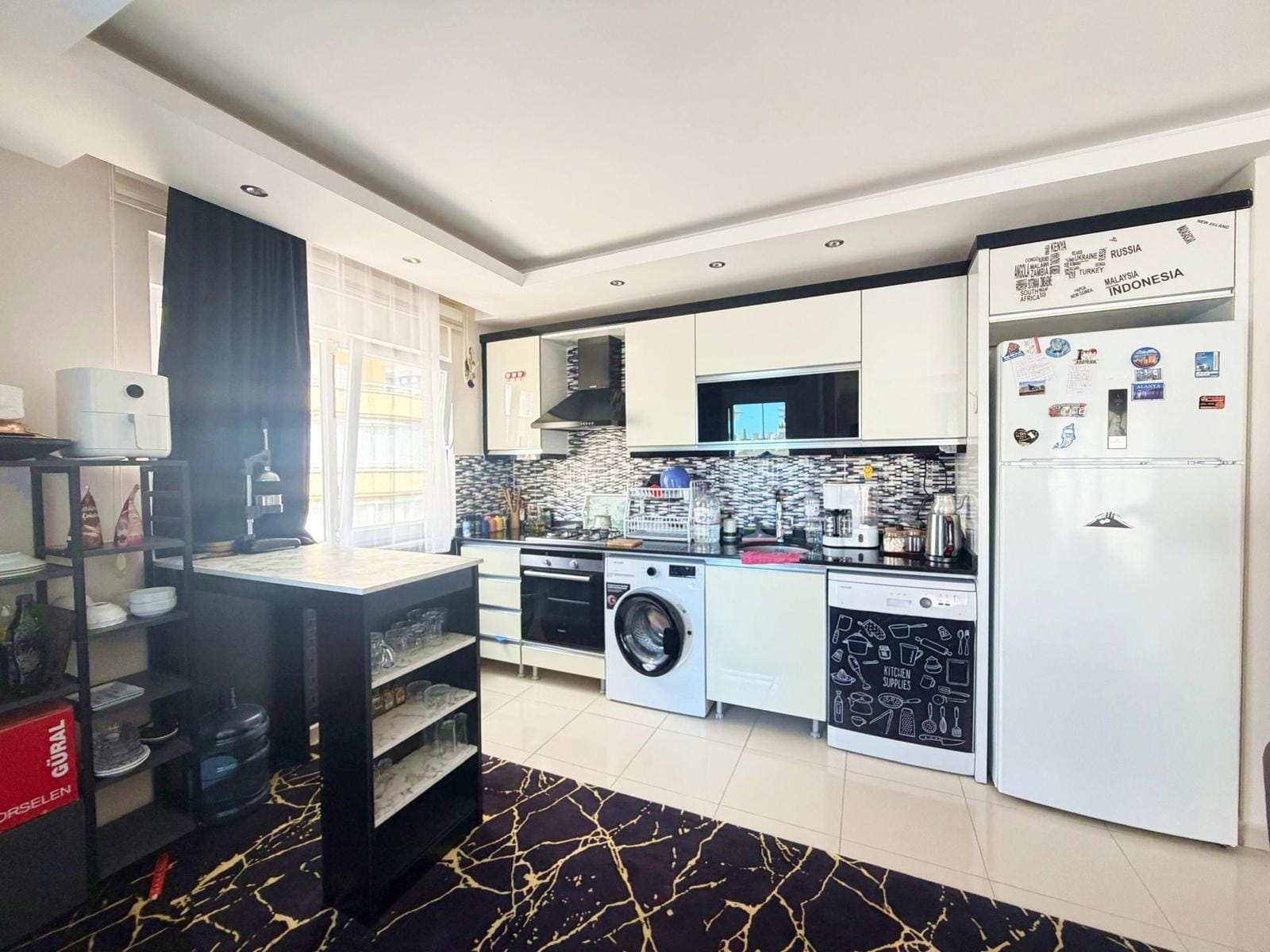 Квартира 1+1 площадью 83 м² в 300 метрах от моря в Махмутларе - Фото 9