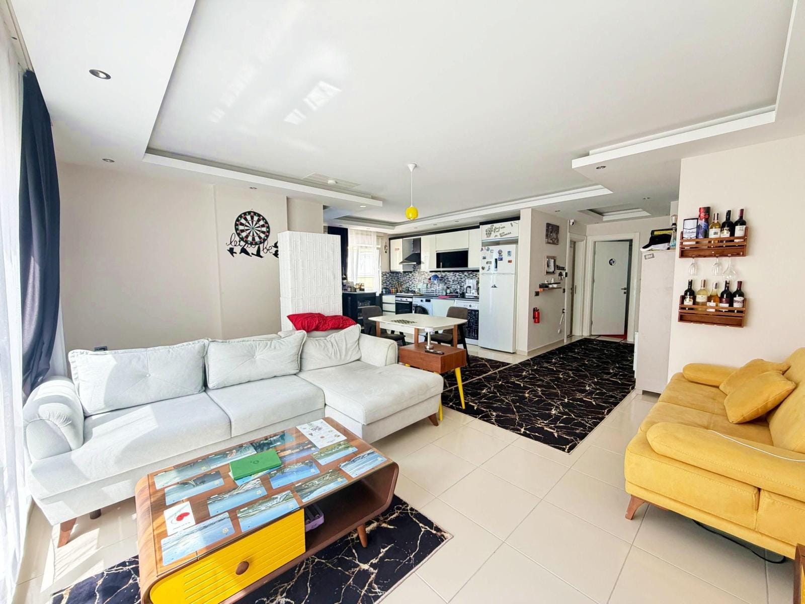 Квартира 1+1 площадью 83 м² в 300 метрах от моря в Махмутларе - Фото 8