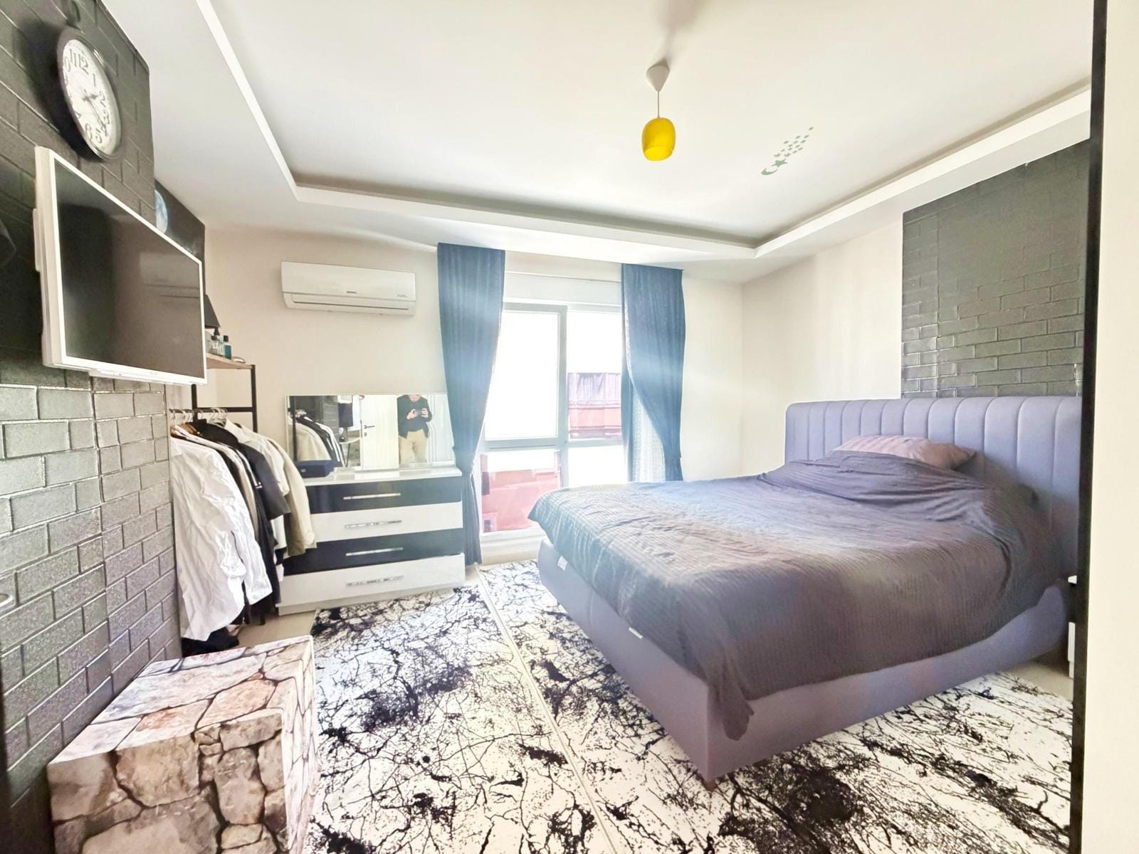 Квартира 1+1 площадью 83 м² в 300 метрах от моря в Махмутларе - Фото 13