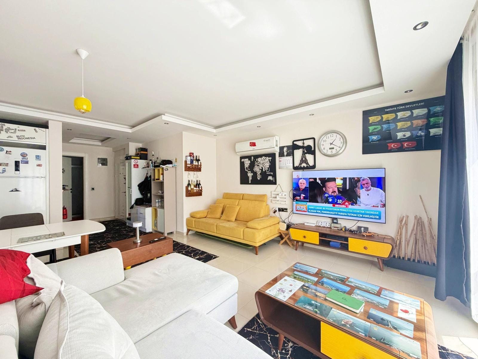 Квартира 1+1 площадью 83 м² в 300 метрах от моря в Махмутларе - Фото 7