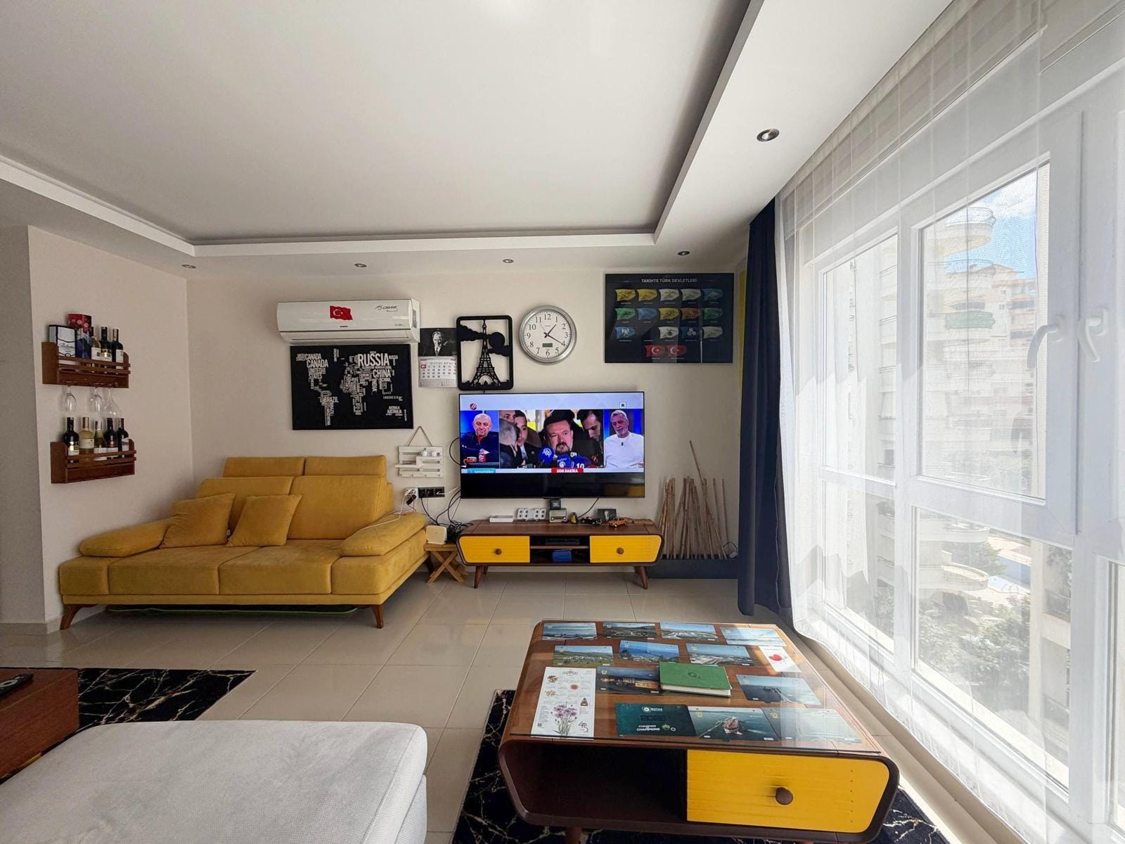 Квартира 1+1 площадью 83 м² в 300 метрах от моря в Махмутларе - Фото 6