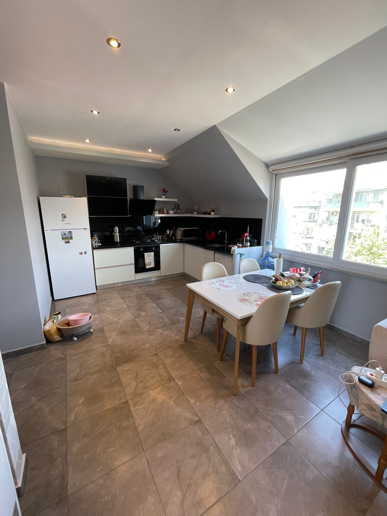 Меблированный дуплекс 2+1 площадью 125 м² в 150 метрах от пляжа - Фото 5