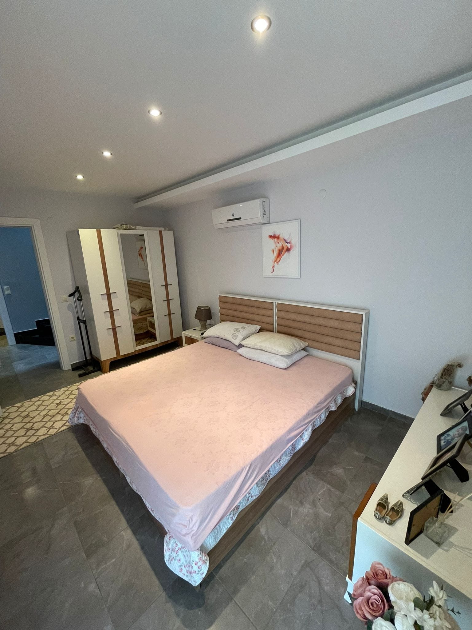 Меблированный дуплекс 2+1 площадью 125 м² в 150 метрах от пляжа - Фото 10