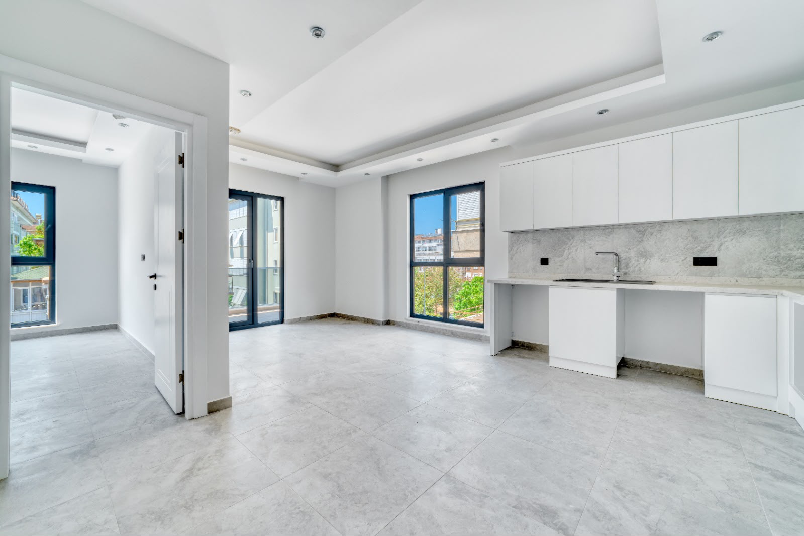 Дуплекс 2+1 площадью 100 м² в 150 метрах от пляжа в центре Аланьи - Фото 10