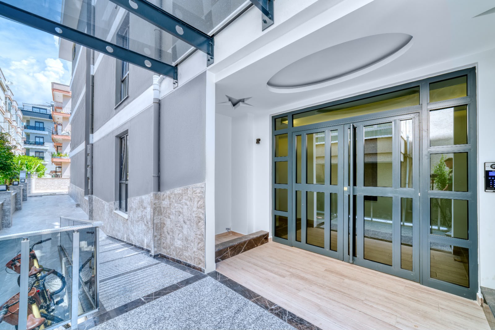 Дуплекс 2+1 площадью 100 м² в 150 метрах от пляжа в центре Аланьи - Фото 5
