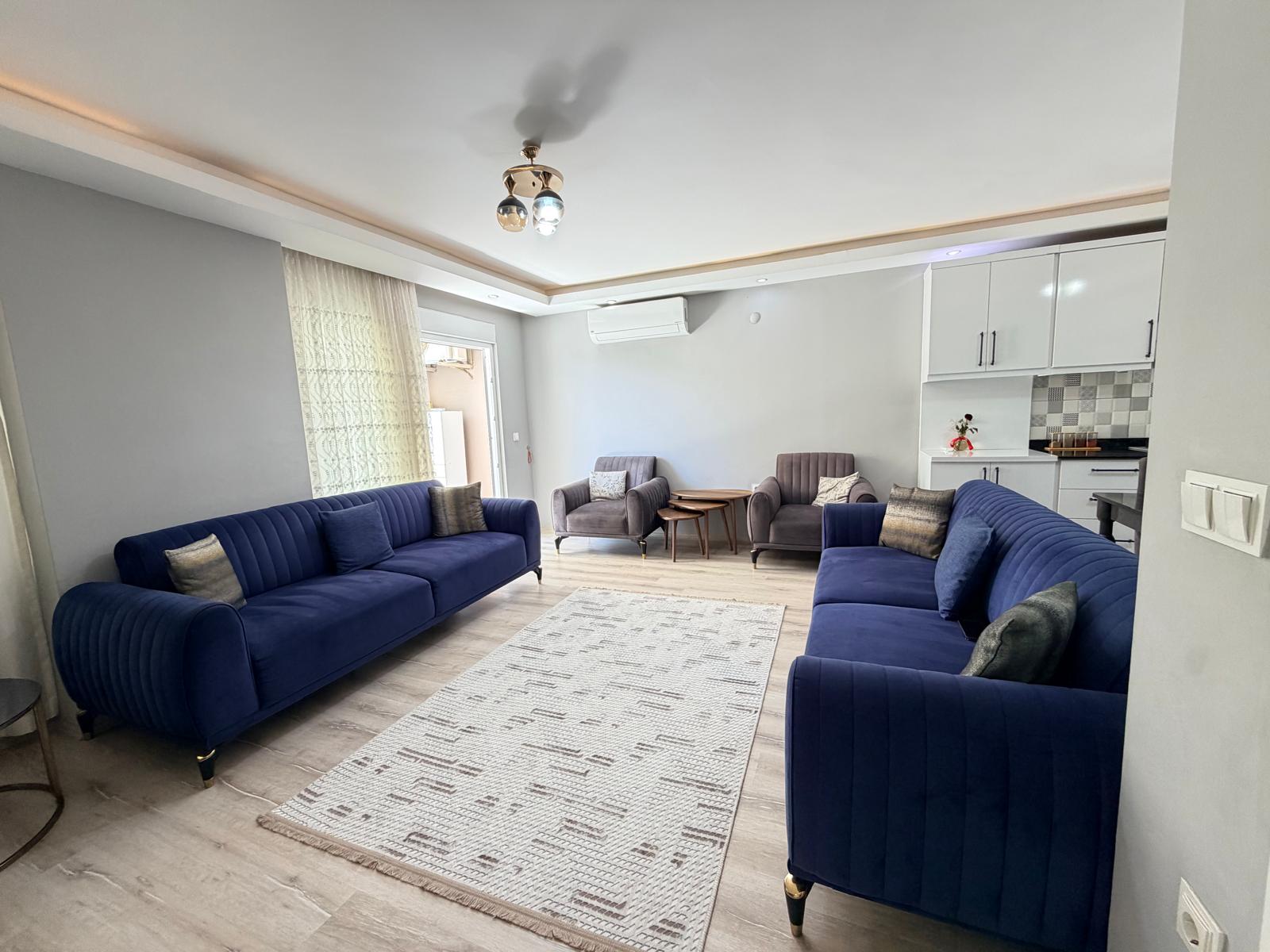 Меблированная квартира 2+1 в 350 м от пляжа в Махмутларе - Фото 4