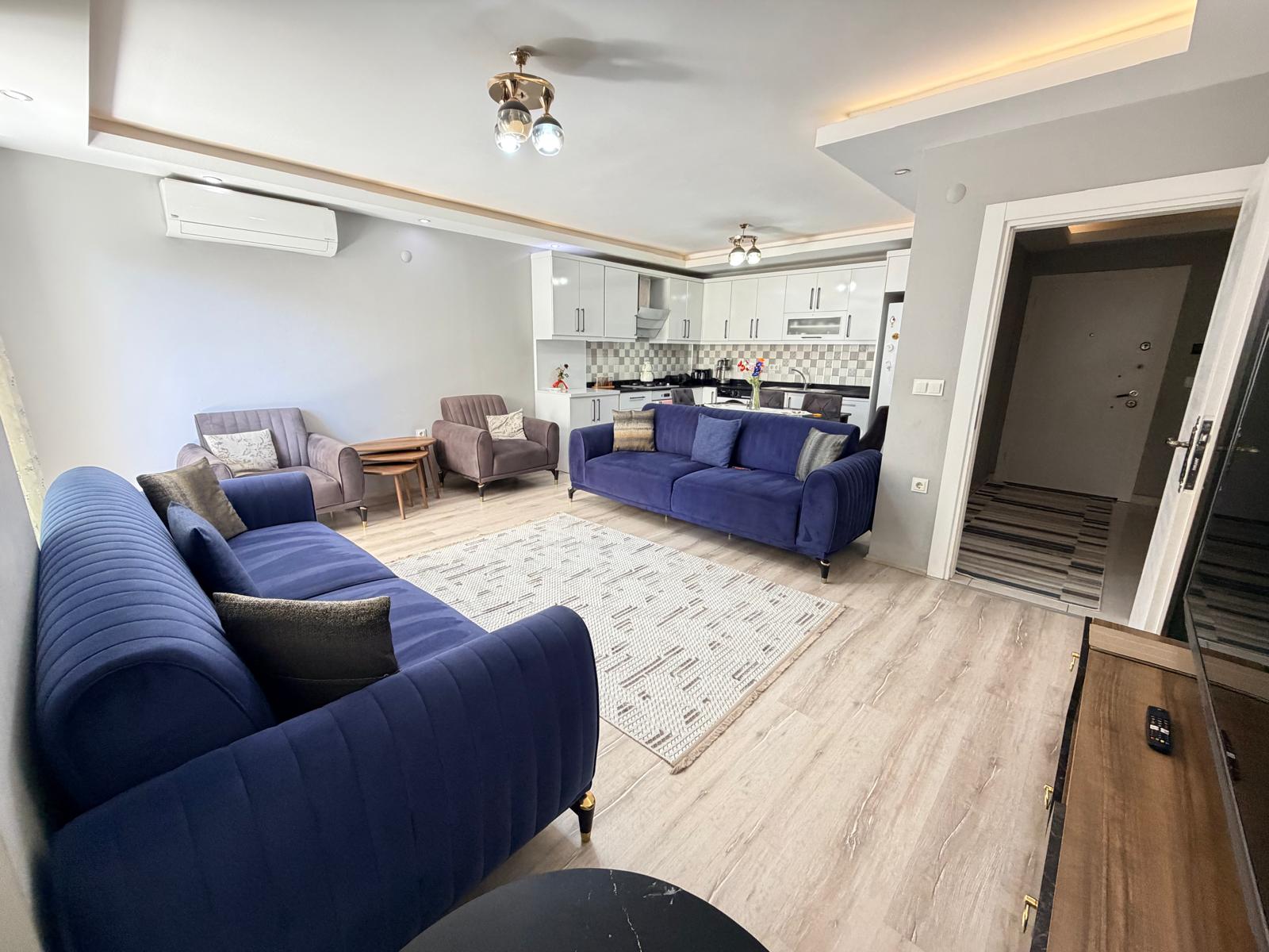 Меблированная квартира 2+1 в 350 м от пляжа в Махмутларе - Фото 2