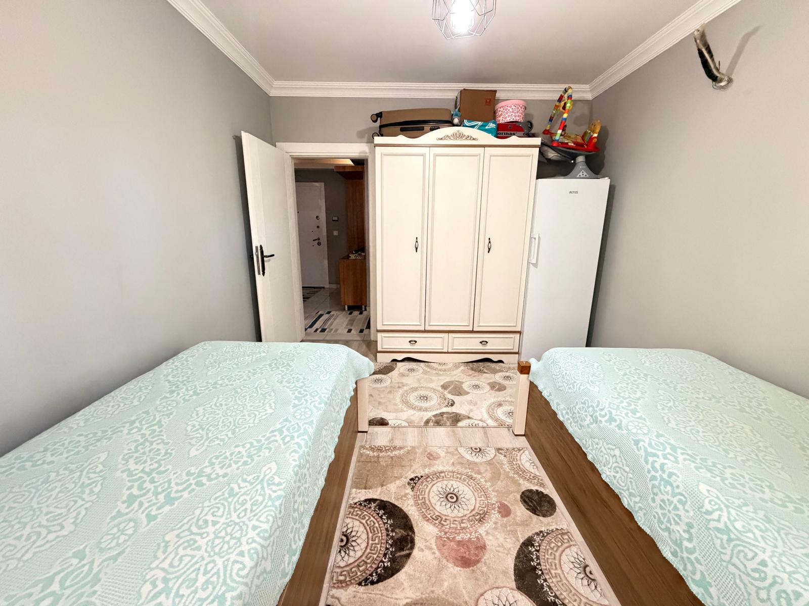 Меблированная квартира 2+1 в 350 м от пляжа в Махмутларе - Фото 14