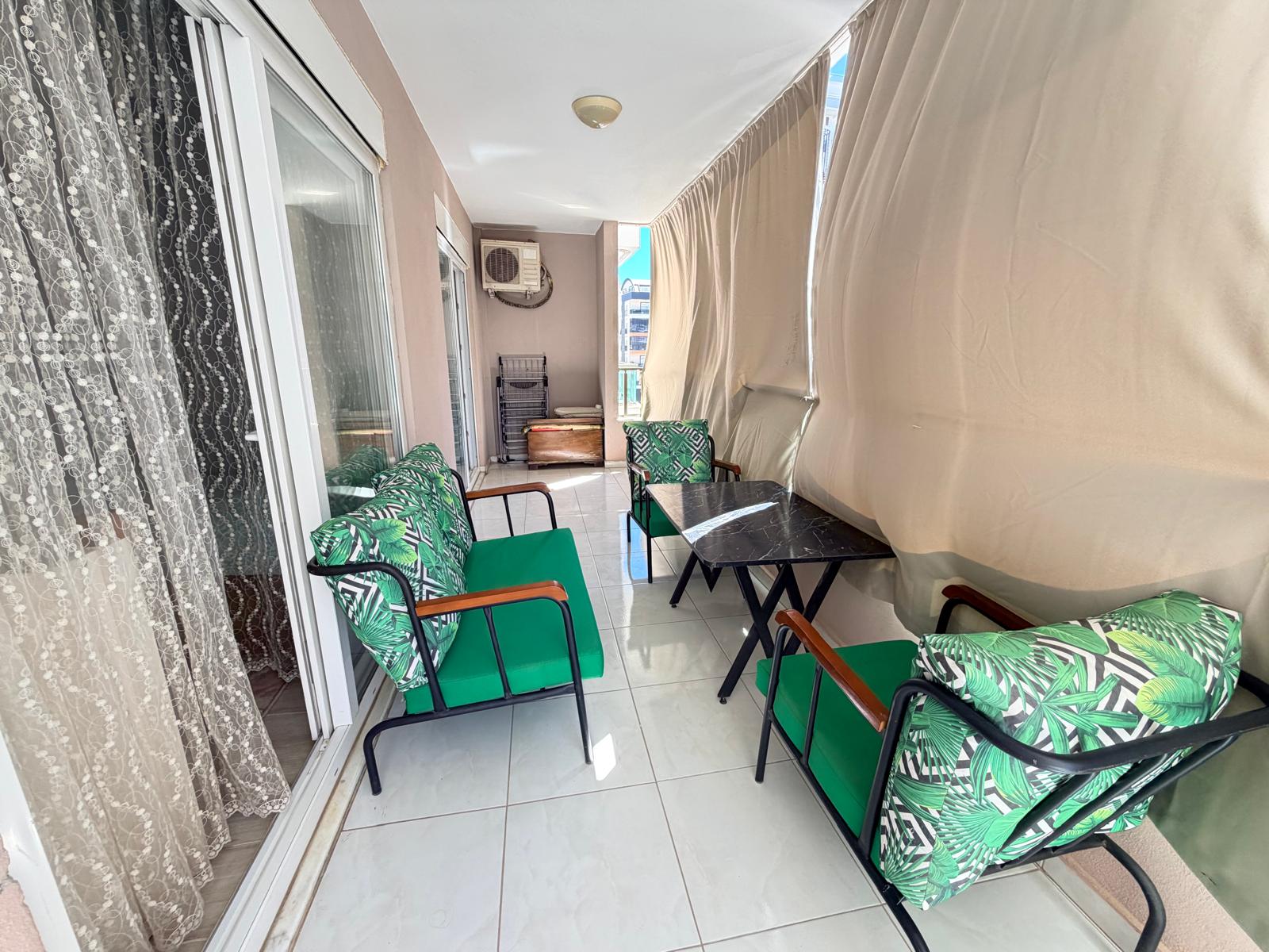 Меблированная квартира 2+1 в 350 м от пляжа в Махмутларе - Фото 15