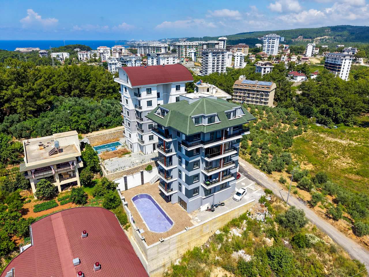 Квартира 1+1 в окружении природы в районе Авсаллар - Фото 3