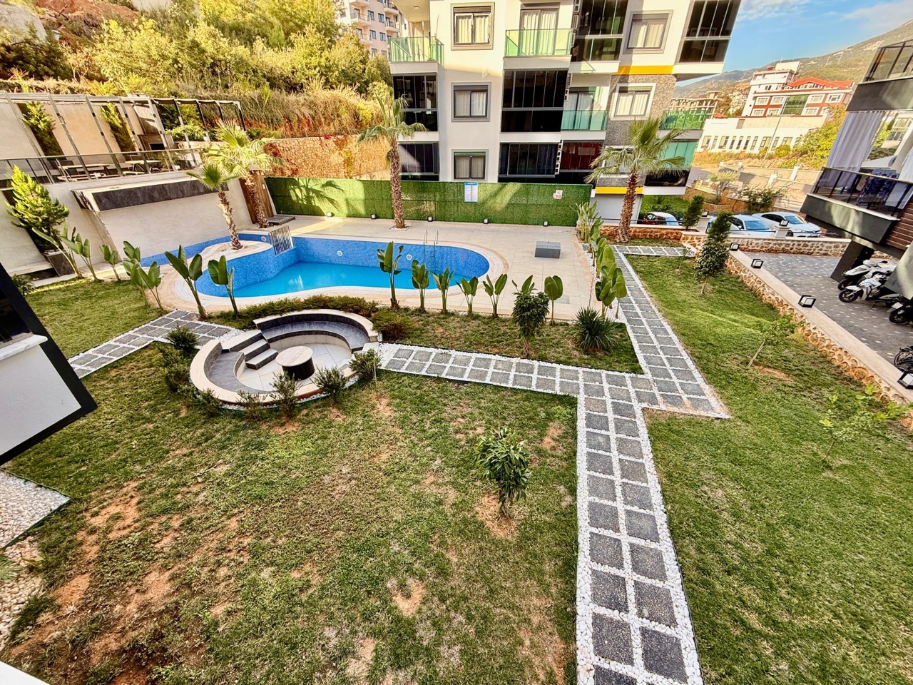 Квартира 1+1 площадью 60 м² в благоустроенном жилом комплексе в районе Оба - Фото 27