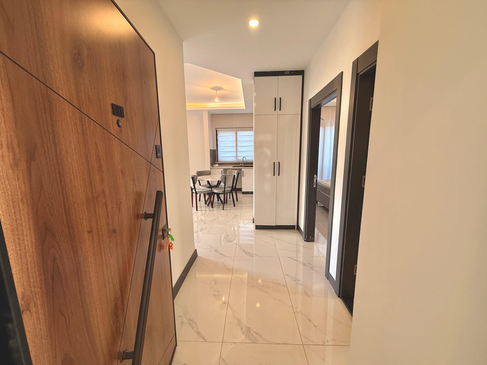 Квартира 1+1 площадью 60 м² в благоустроенном жилом комплексе в районе Оба - Фото 17
