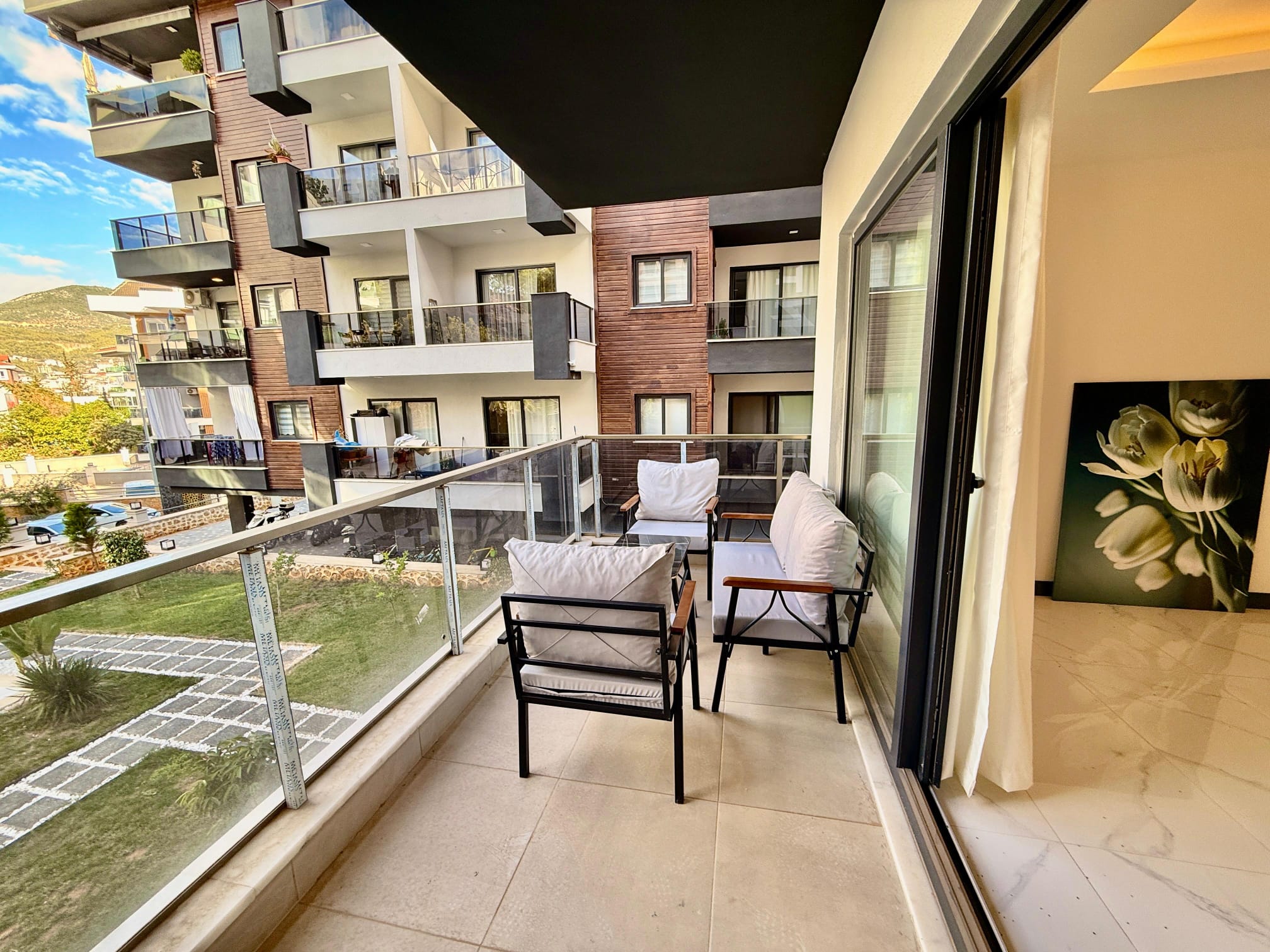 Квартира 1+1 площадью 60 м² в благоустроенном жилом комплексе в районе Оба - Фото 26
