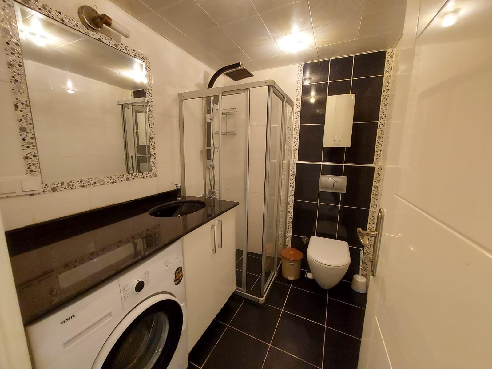 Просторная квартира 1+1 площадью 70 м² в 300 м от пляжа в Оба - Фото 8