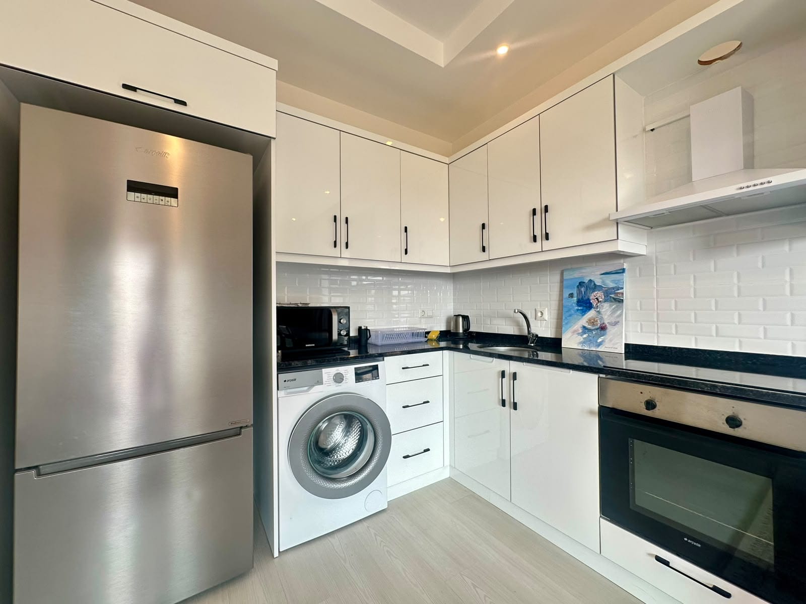 Меблированная квартира 2+1 площадью 95 м² в районе Оба - Фото 10