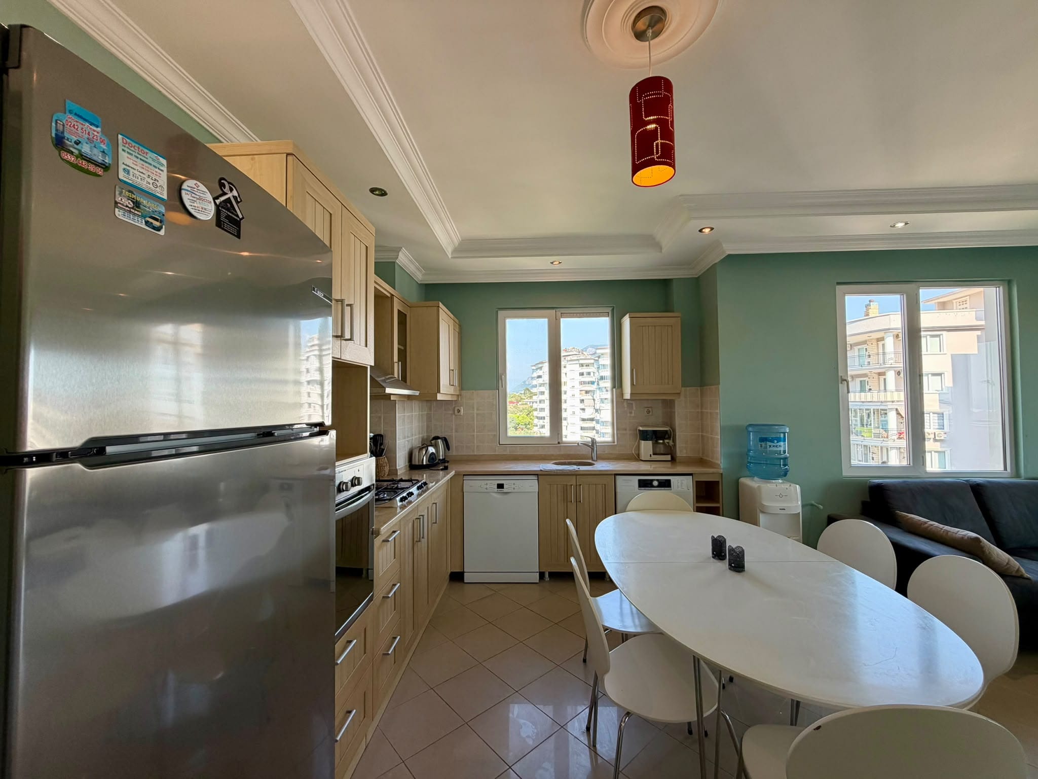 Просторная меблированная квартира 2+1 площадью 121 м² в Тосмуре - Фото 8
