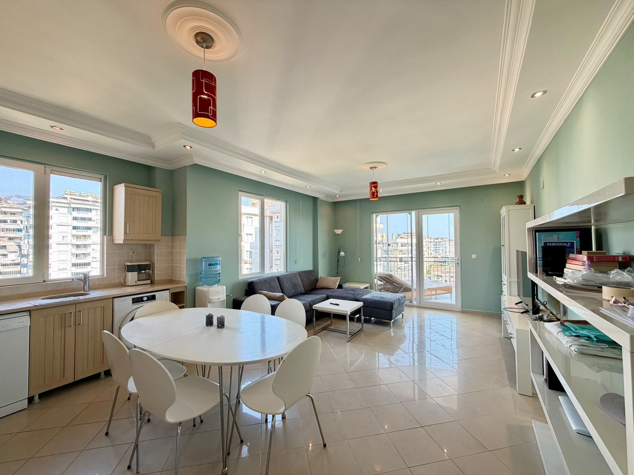 Просторная меблированная квартира 2+1 площадью 121 м² в Тосмуре - Фото 6