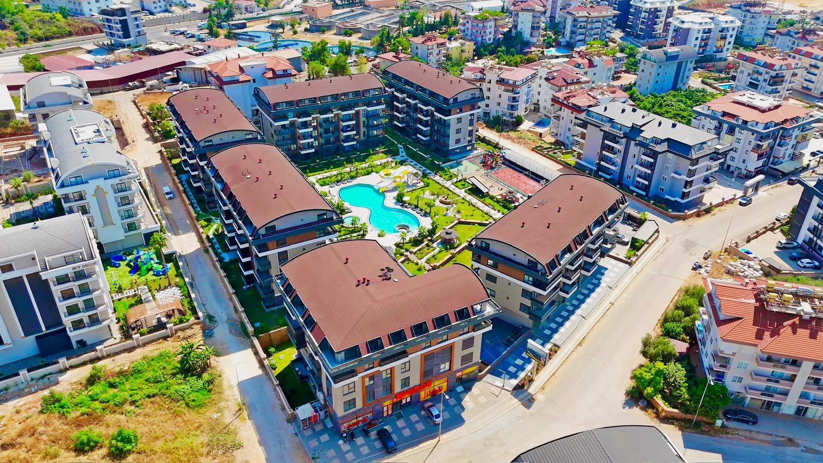 Просторная квартира 3+1 площадью 165 м² в районе Оба