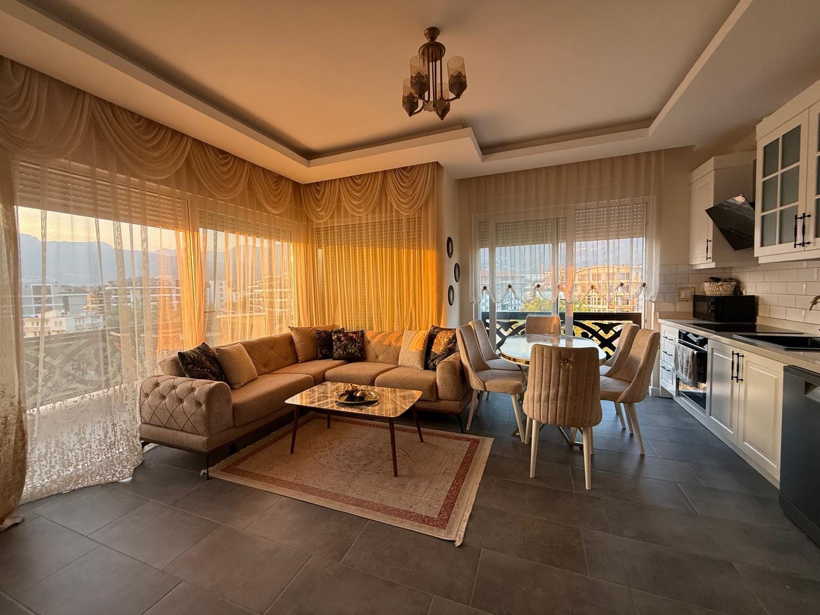 Меблированная квартира 2+1 площадью 100 м² в районе Оба - Фото 14
