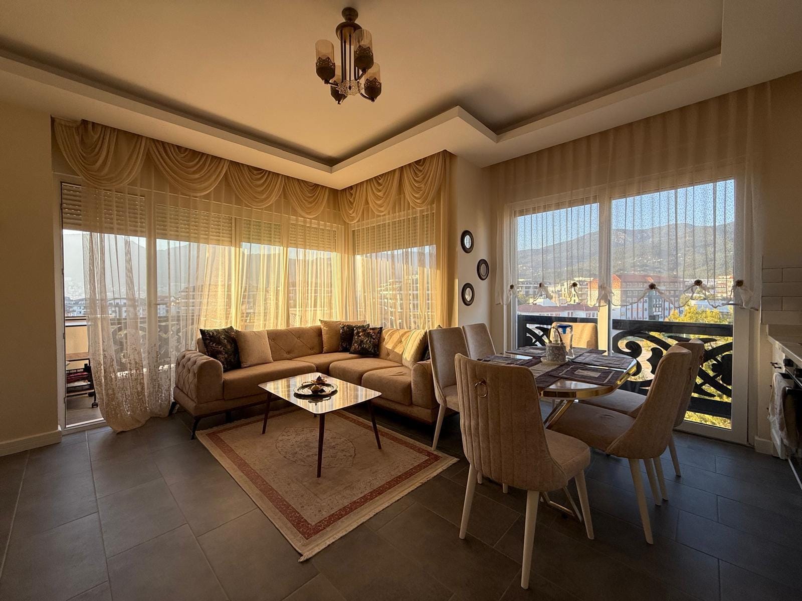 Меблированная квартира 2+1 площадью 100 м² в районе Оба - Фото 3
