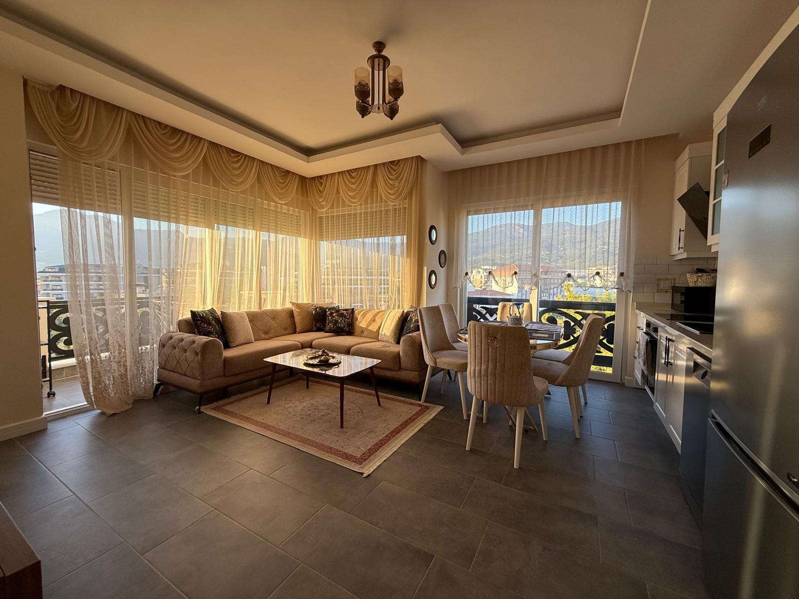Меблированная квартира 2+1 площадью 100 м² в районе Оба - Фото 2