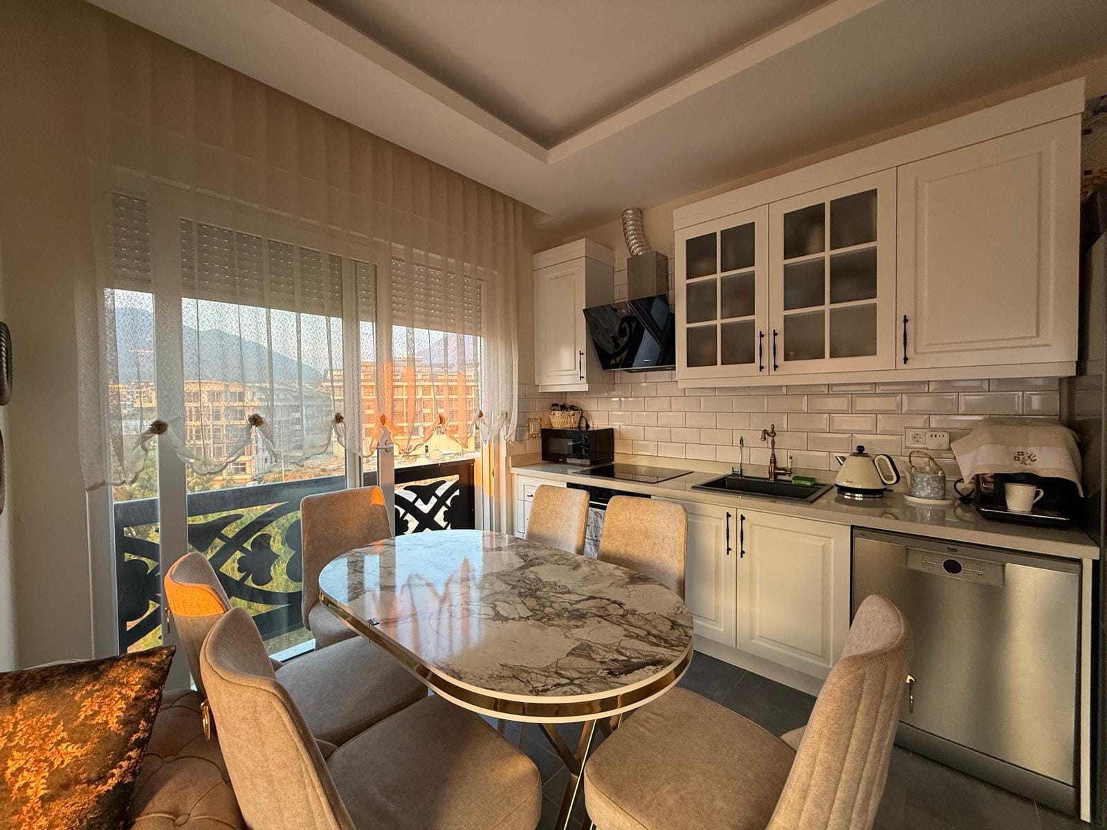 Меблированная квартира 2+1 площадью 100 м² в районе Оба - Фото 13