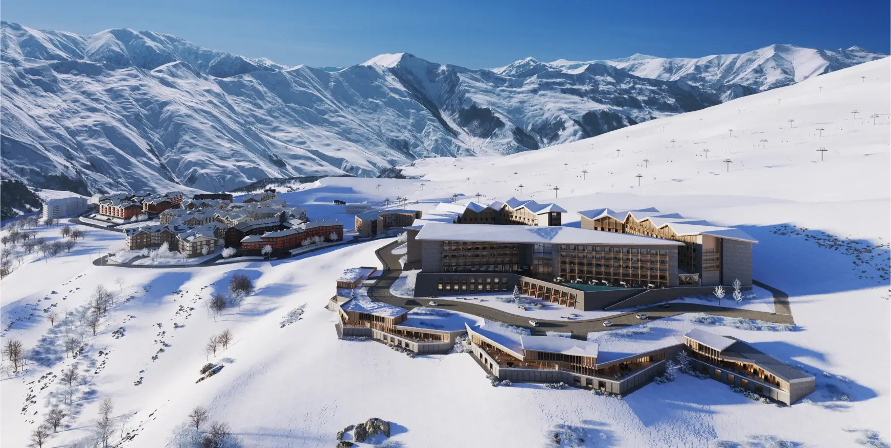 Первый в Гудаури пятизвёздочный комплекс под брендом Swissôtel
