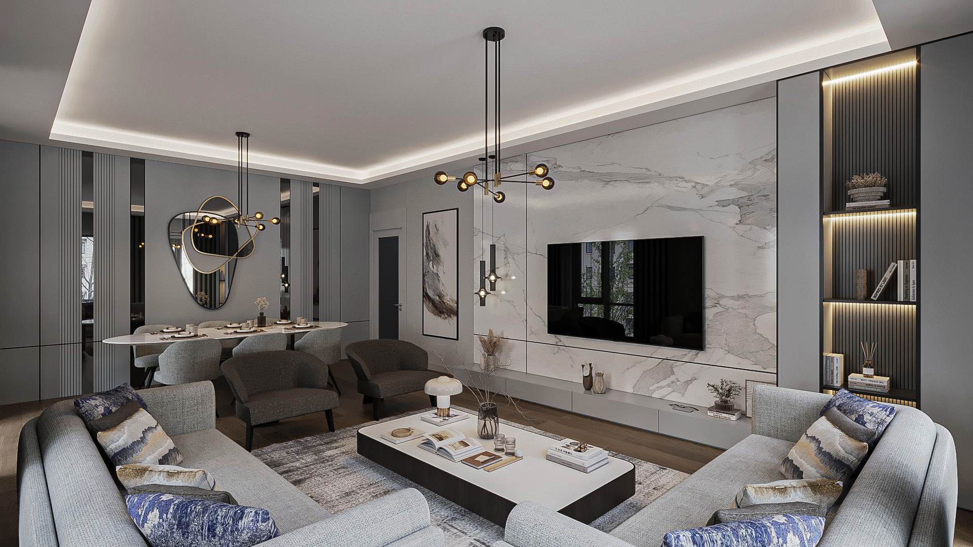 Lilium Bahçe — элитные квартиры и виллы в престижном районе Башакшехир - Фото 15